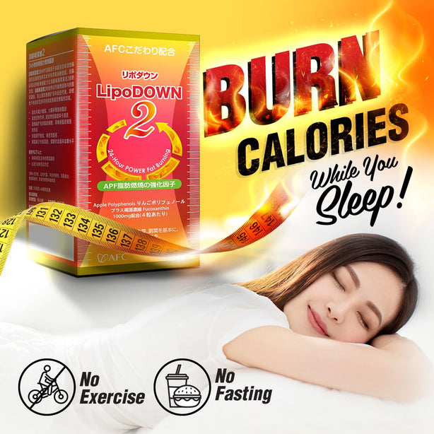 AFC LipoDOWN2 Weight Loss Slimming Fat Burner Appetite Control Boost Metabolism