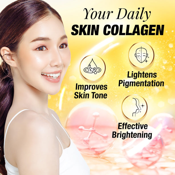 AFC Collagen White Beauty Glutathione for Skin Whitening Fair & Bright Complexion