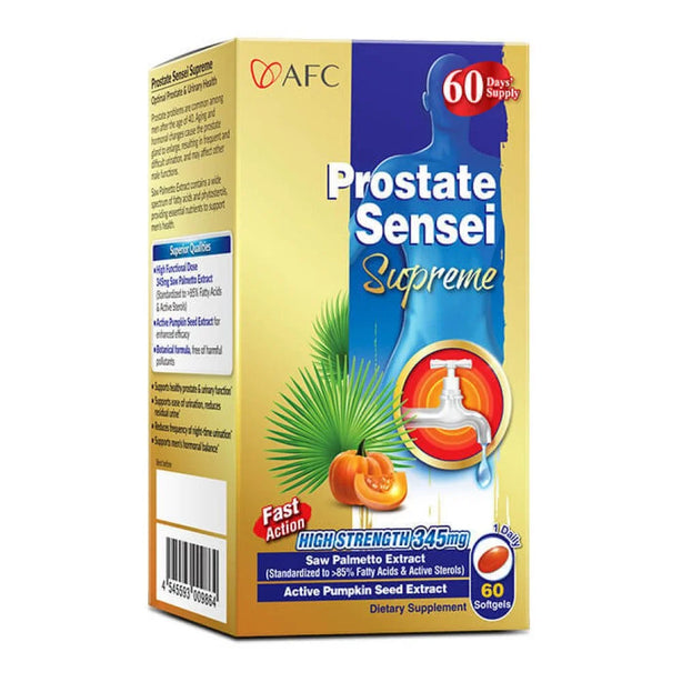 AFC Prostate Sensei Supreme for Difficult Frequent Urination Residual Urine