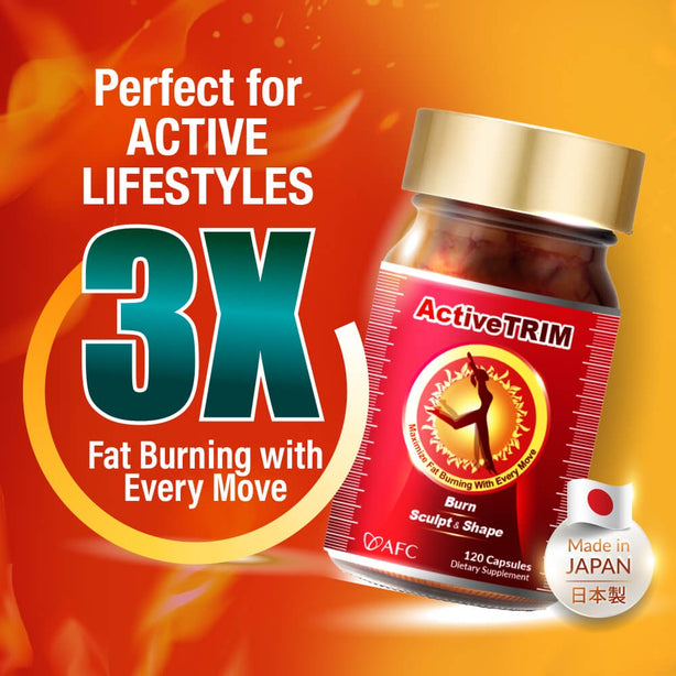 AFC ActiveTRIM Slimming + Fat Burner for Weight Loss. Reduces Calories No Dieting