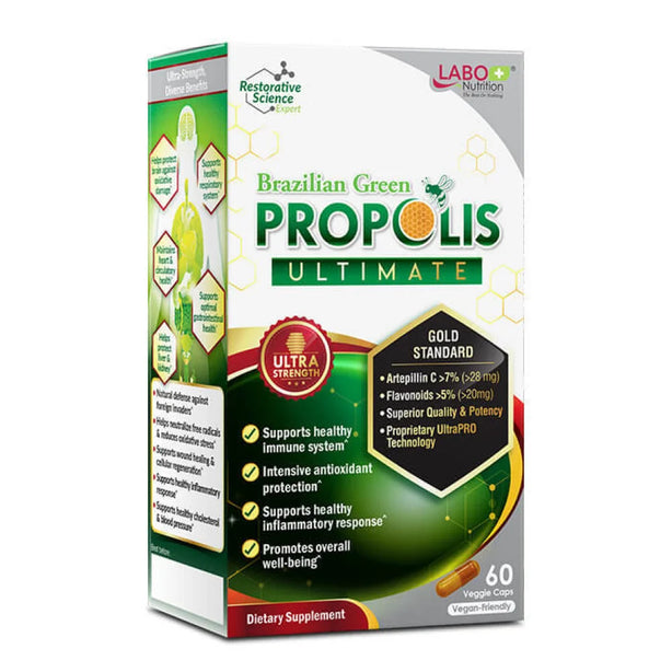 LABO Nutrition Brazilian Green Propolis Ultimate - Immunity Cough Sore Throat