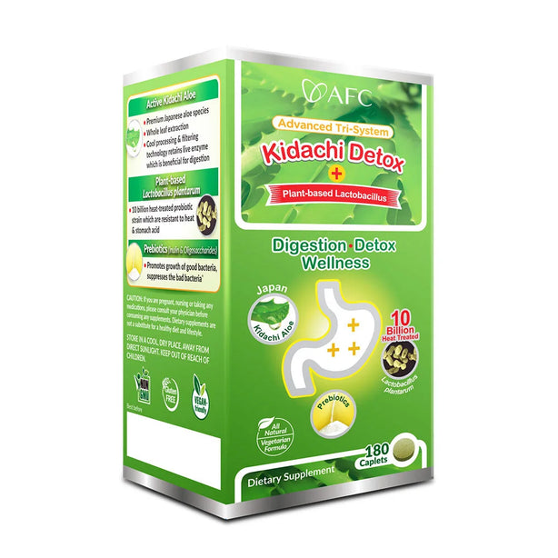 AFC Kidachi Detox Digestion & Detox Cleanse for Bloating Gastric Heartburn