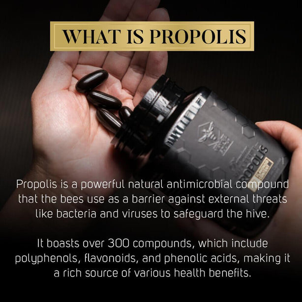 Manuka South Propolis Extract 25ml Immunity Booster Cough Sore Throat Flu Ulcer