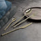 Charles Millen Signature Collection Aldo Cutlery Set, Gold Mirror Finshed