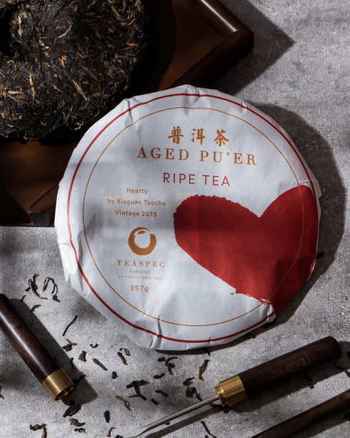 Hearty Ripe, 
Ripe Pu’er Compressed Tea Cake