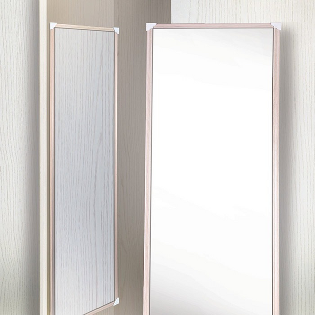 KKPL Rose Gold Wardrobe Slide and Fold Mirror