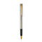Parker Vector XL Stainless Steel Gold Trim Fountain Pen