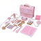 StitchesandTweed Toy Doctor Kit - 18 Piece Doctor Kit - Blood Pressure Monitor, Toothbrush, Kids Play Set with Stethoscope