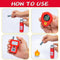 StitchesandTweed Fireman Firefighter Role Play Dress Up Accessories Set Toy