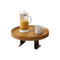 Sofa arm table / adjustable couch tray