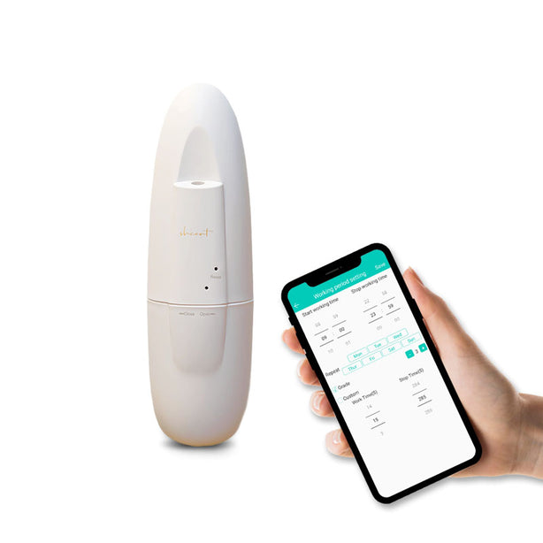 shcent Capsule Aroma Nebulizer Diffuser | Bluetooth-enabled | Waterless | Office & Home | Bundle with 100ml Essential Oil