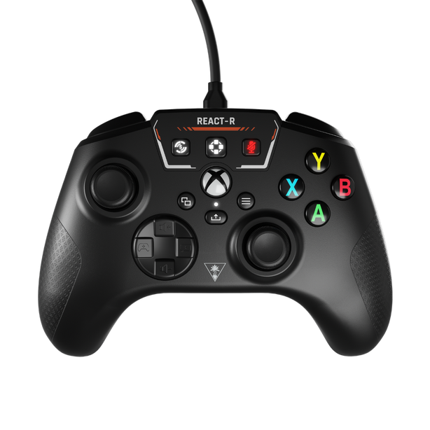 Turtle Beach React-R Controller - Wired Gaming Controller for Xbox Series X & S, Xbox One, and Windows - Black