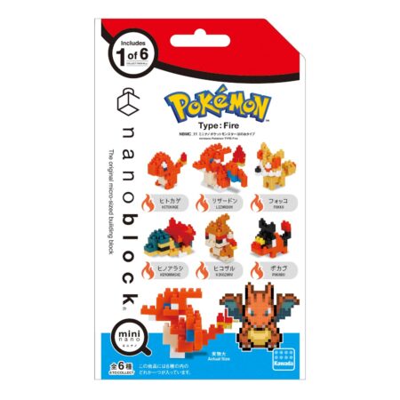 Pokémon Type: FIRE (6 random design packs in 1 Box )