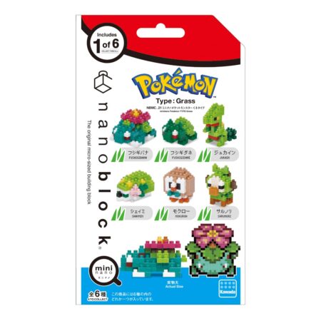 Pokémon Type: GRASS (6 random design packs in 1 Box )