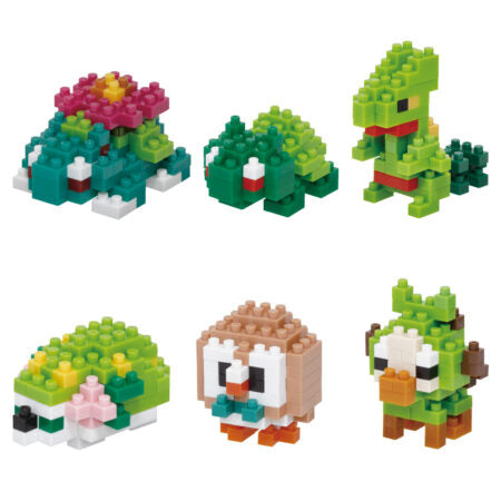 Pokémon Type: GRASS (6 random design packs in 1 Box )
