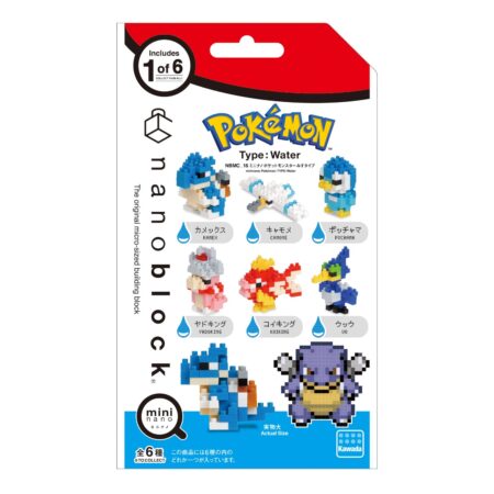 Pokémon Type: WATER (6 random design packs in 1 Box )