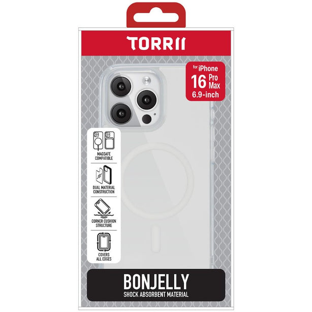 TORRII BONJELLY (MagSafe Compatible) for iPhone 16 Pro Max (6.9