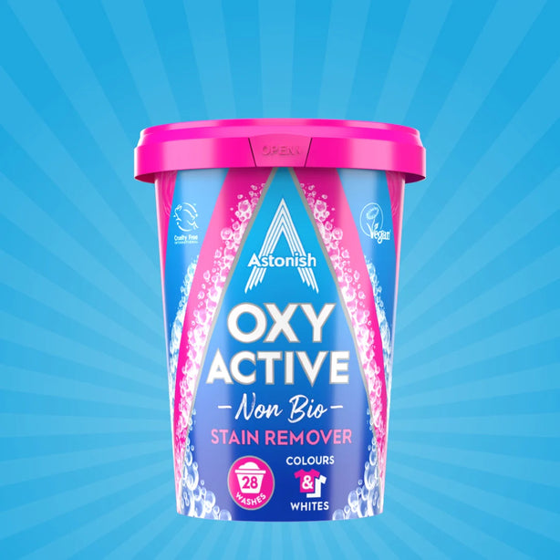 Astonish Oxy Active Non Bio Fabric Stain Remover 1.25kg