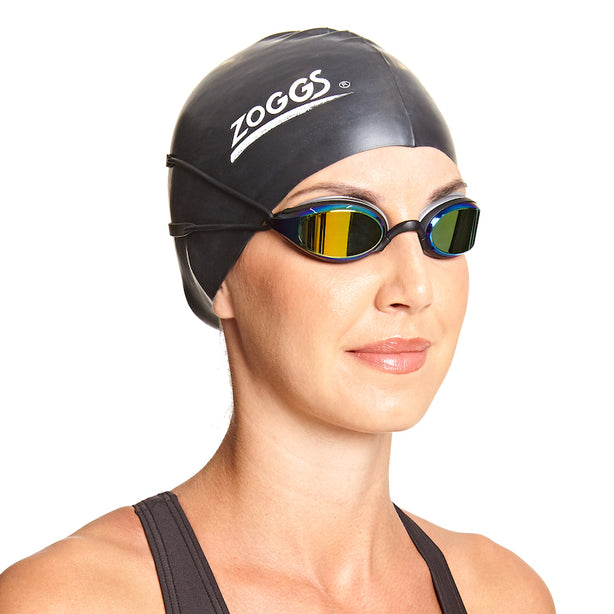 Zoggs Australia Adult FINA Podium Titanium Black Swim Goggles