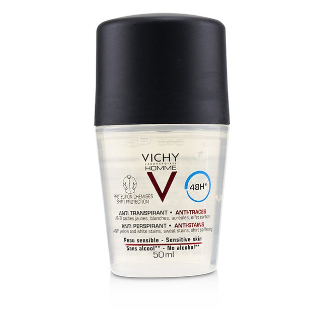 Homme 48h* Anti Perspirant & Anti-stains (shirt Protection) Roll-on (for Sensitive Skin) - 50ml/1.69oz