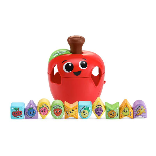 LeapFrog Spin & Change Apple Shape Sorter