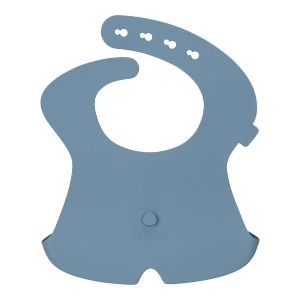 B.box Silicone Bib - Lullaby Blue
