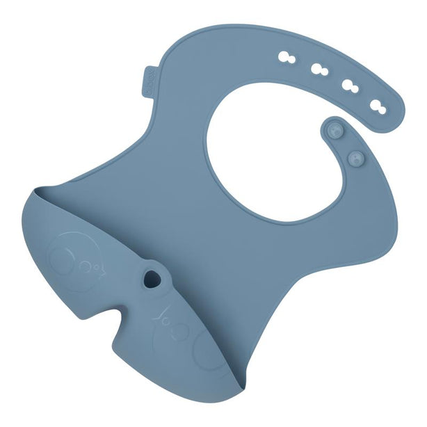 B.box Silicone Bib - Lullaby Blue