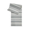 Rapee Fineline Woven Texilene Table Runner – Geometric Design – 30 x 135 cm - Grey