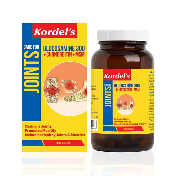Kordel’s Glucosamine 300 + Chondroitin + MSM Twin Pack