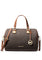 Michael Kors Grayson Medium Signature Logo Duffel Bag - Brown