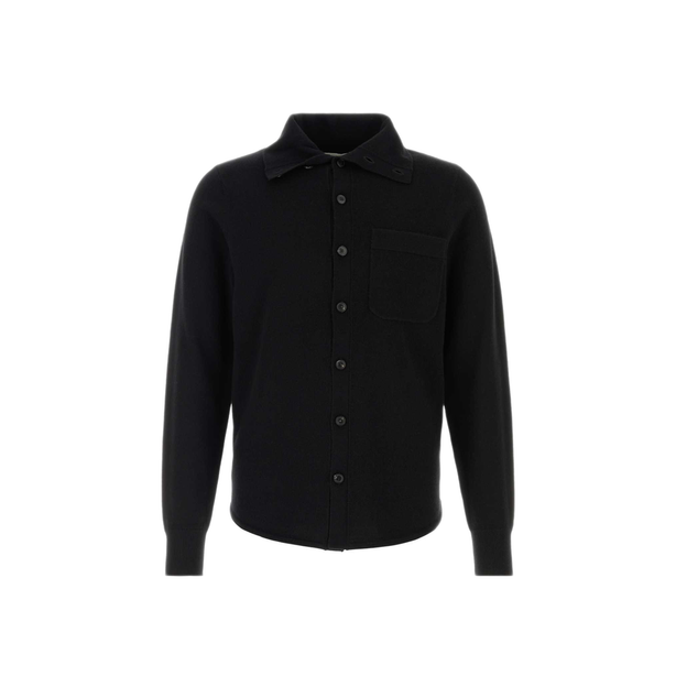 Black Cashmere Monaco Cardigan