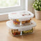 PYREX x Tsum Tsum 2pc 620ml & 1050ml Divided Glass Storage Set