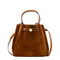 Romy Suede Bucket Bag - Caramel