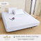 Hallmark 5-Star Hotel Long-Staple Cotton 1200TC Plain Bed Linen - White