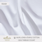 Hallmark 5-Star Hotel Long-Staple Cotton 1200TC Plain Bed Linen - White