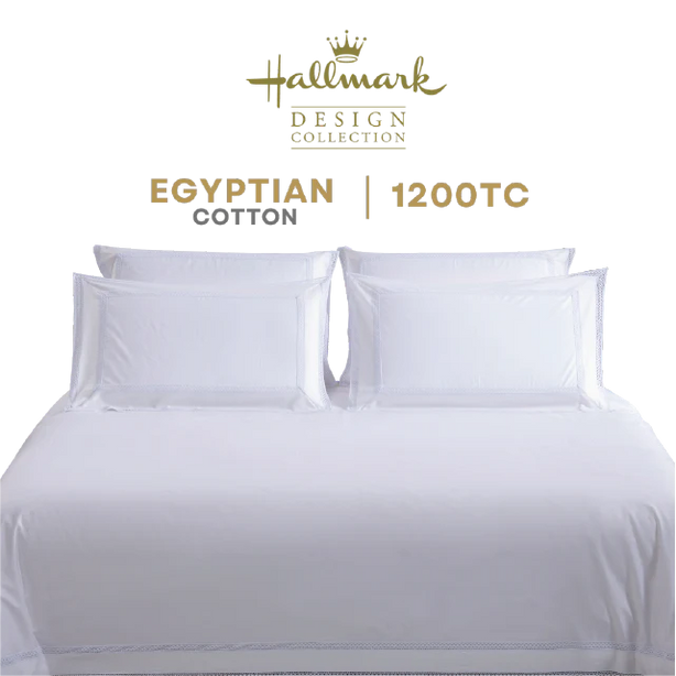 Royal Egyptian Cotton - White Lace