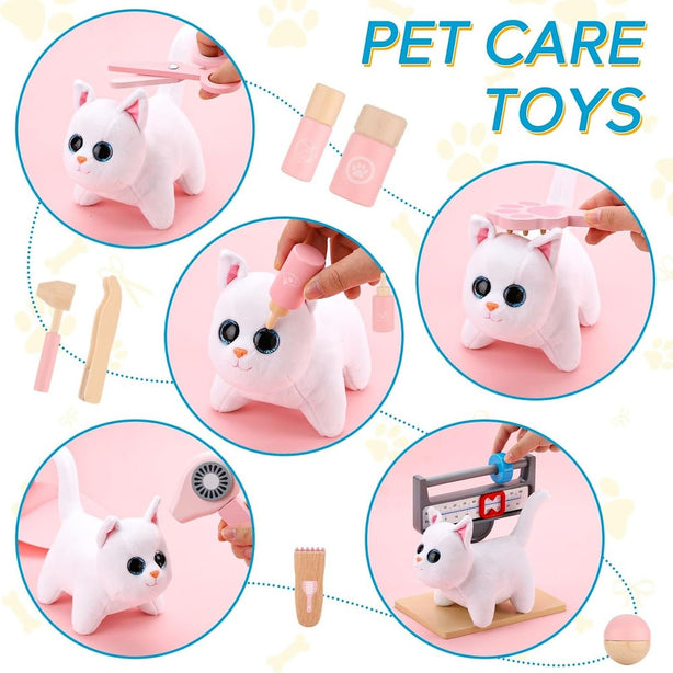 StitchesandTweed Veterinary Play Set Pink