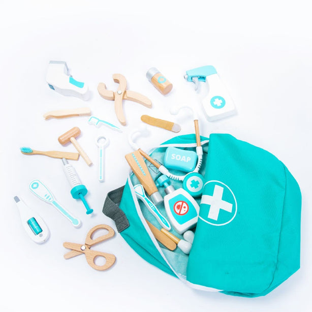 StitchesandTweed Deluxe Doctor Play Set