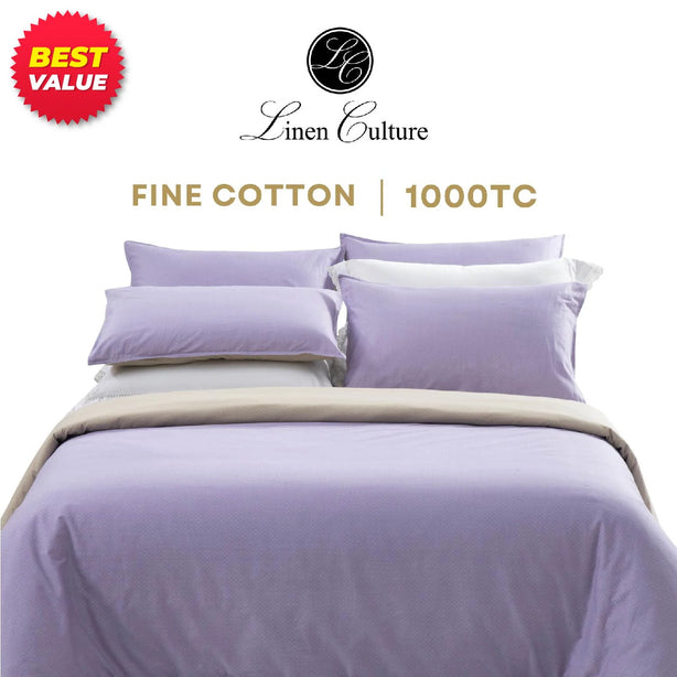 Fine Cotton Prints - Polka Purple