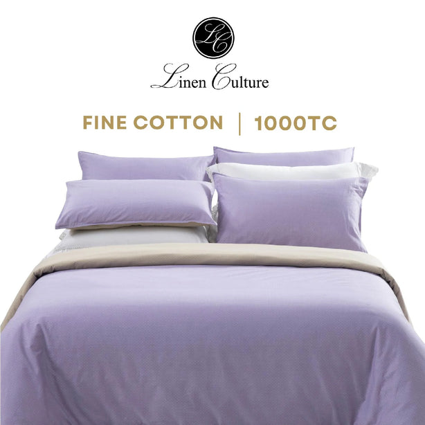 Fine Cotton Prints - Polka Purple