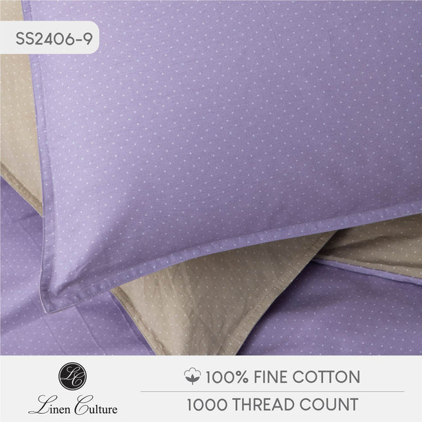 Fine Cotton Prints - Polka Purple