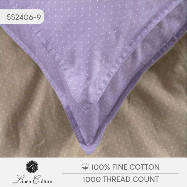 Fine Cotton Prints - Polka Purple