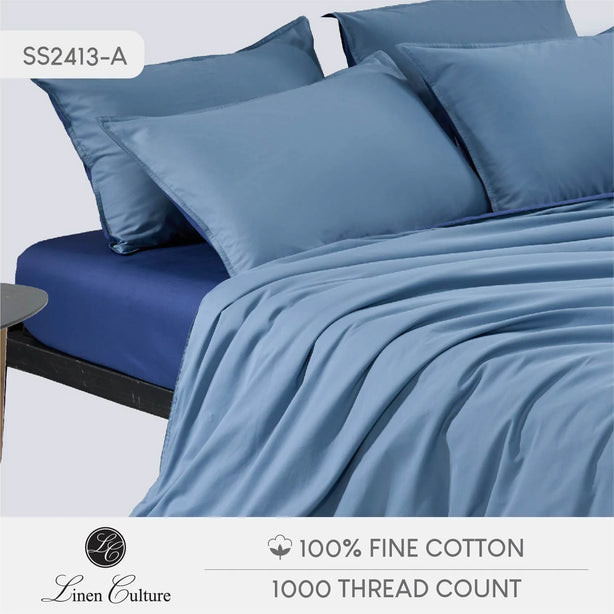 Fine Cotton - Blue