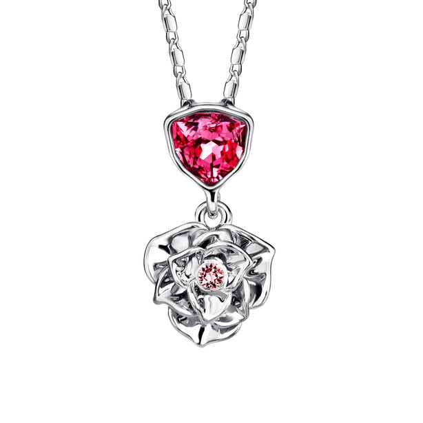 Lush Addiction Trilliant Rose Necklace