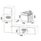 Tecno TBO-650STM BK-BK 16 Multi-function Built-in Combi Steam Oven