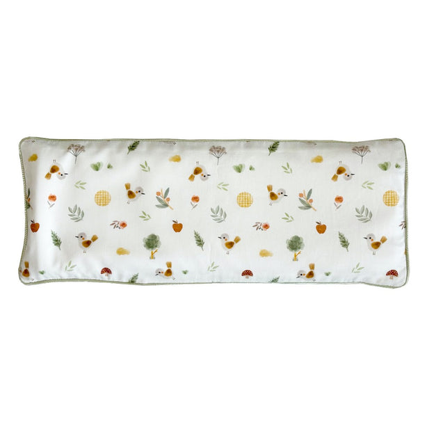 KRFTD Bebe Birds Snuggy Beansprout Husk Pillow (Organic Cotton)