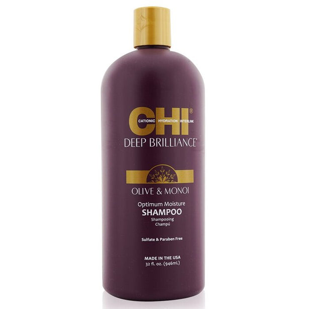 Deep Brilliance Olive & Monoi Optimum Moisture Shampoo