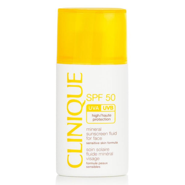 Mineral Sunscreen Fluid For Face Spf 50 - Sensitive Skin Formula - 30ml/1oz