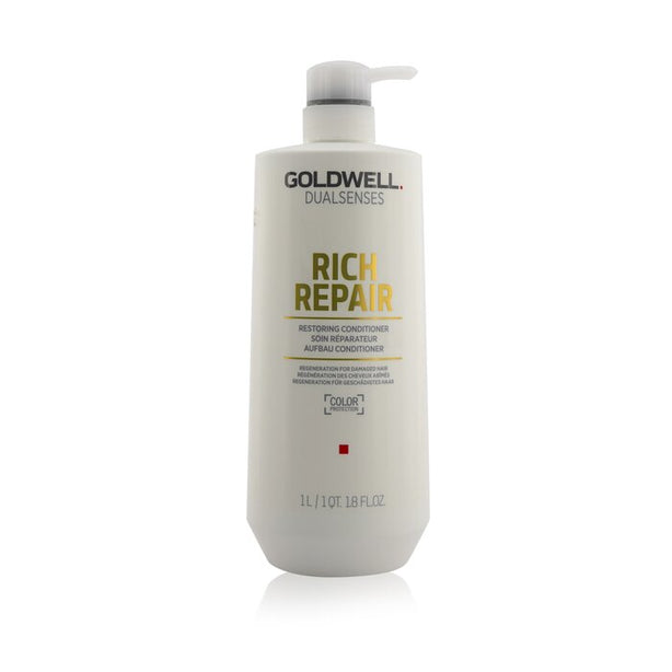 Dual Senses Rich Repair Restoring Conditioner (regeneration For Damaged Hair) - 1000ml/33.8oz