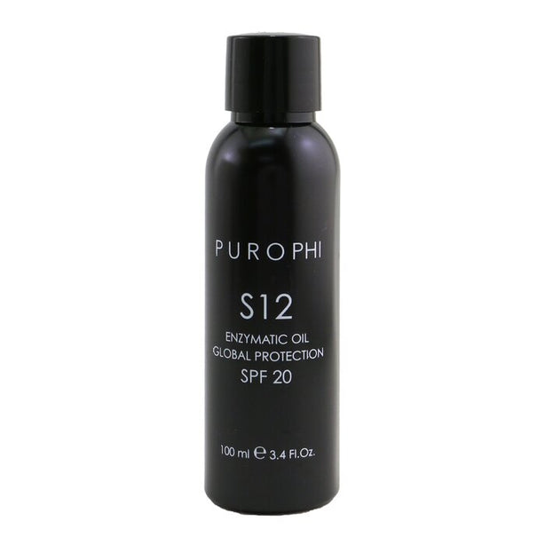S12 Enzymatic Oil Global Protection Spf 20 (water Resistant) - 100ml/3.4oz